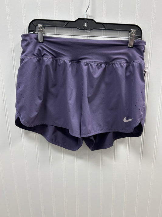 Athletic Shorts By Nike Apparel In Purple, Size:L