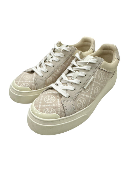 Shoes Designer By Tory Burch In Cream, Size:9