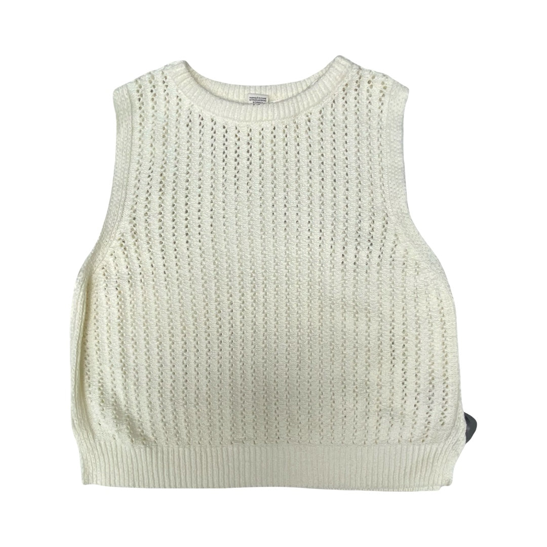 Top Sleeveless By Jessica Simpson In Cream, Size:Xl