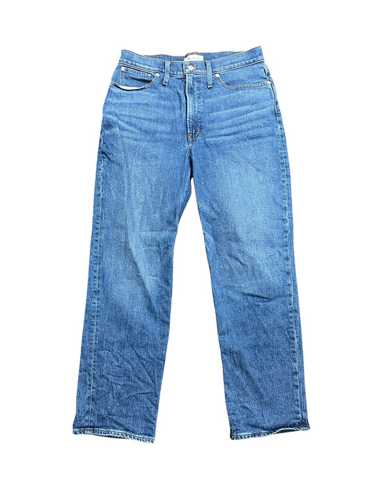 Jeans Straight By Madewell In Blue Denim, Size:10