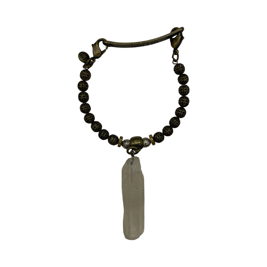 Bracelet Beaded By Clothes Mentor In Bronze