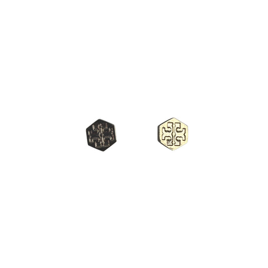 Earrings Designer By Tory Burch In Rose Gold