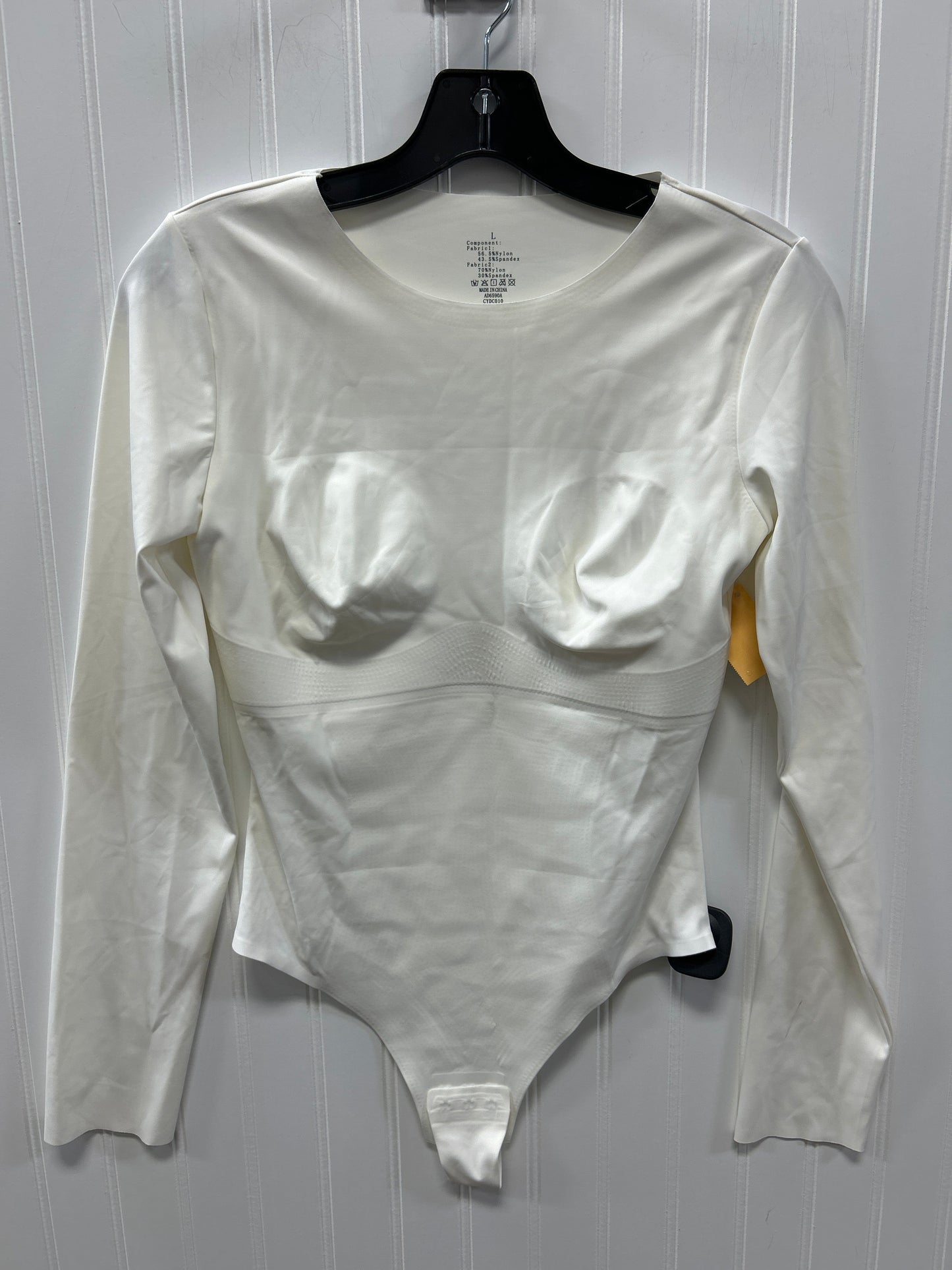 Bodysuit By Cmc In White, Size:L