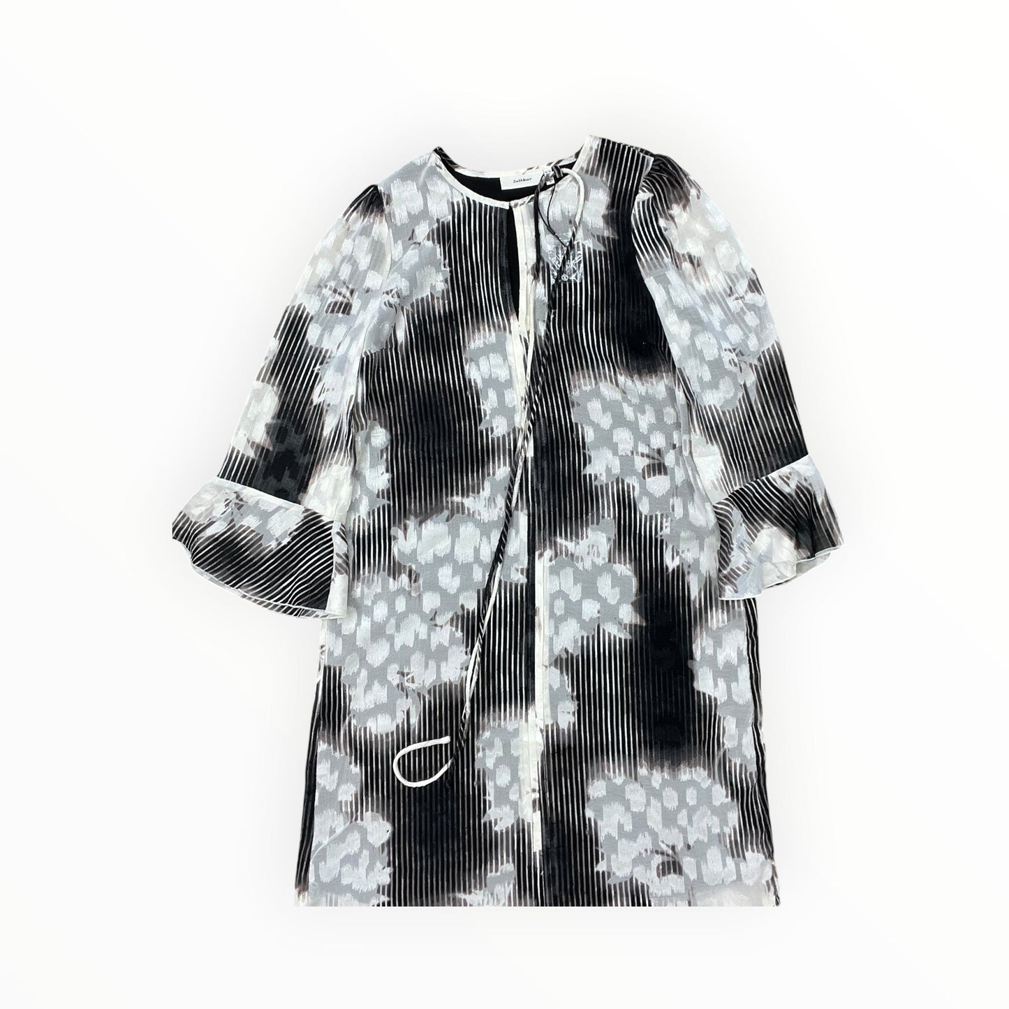 Dress Work By Clothes Mentor In Black & Cream, Size:2