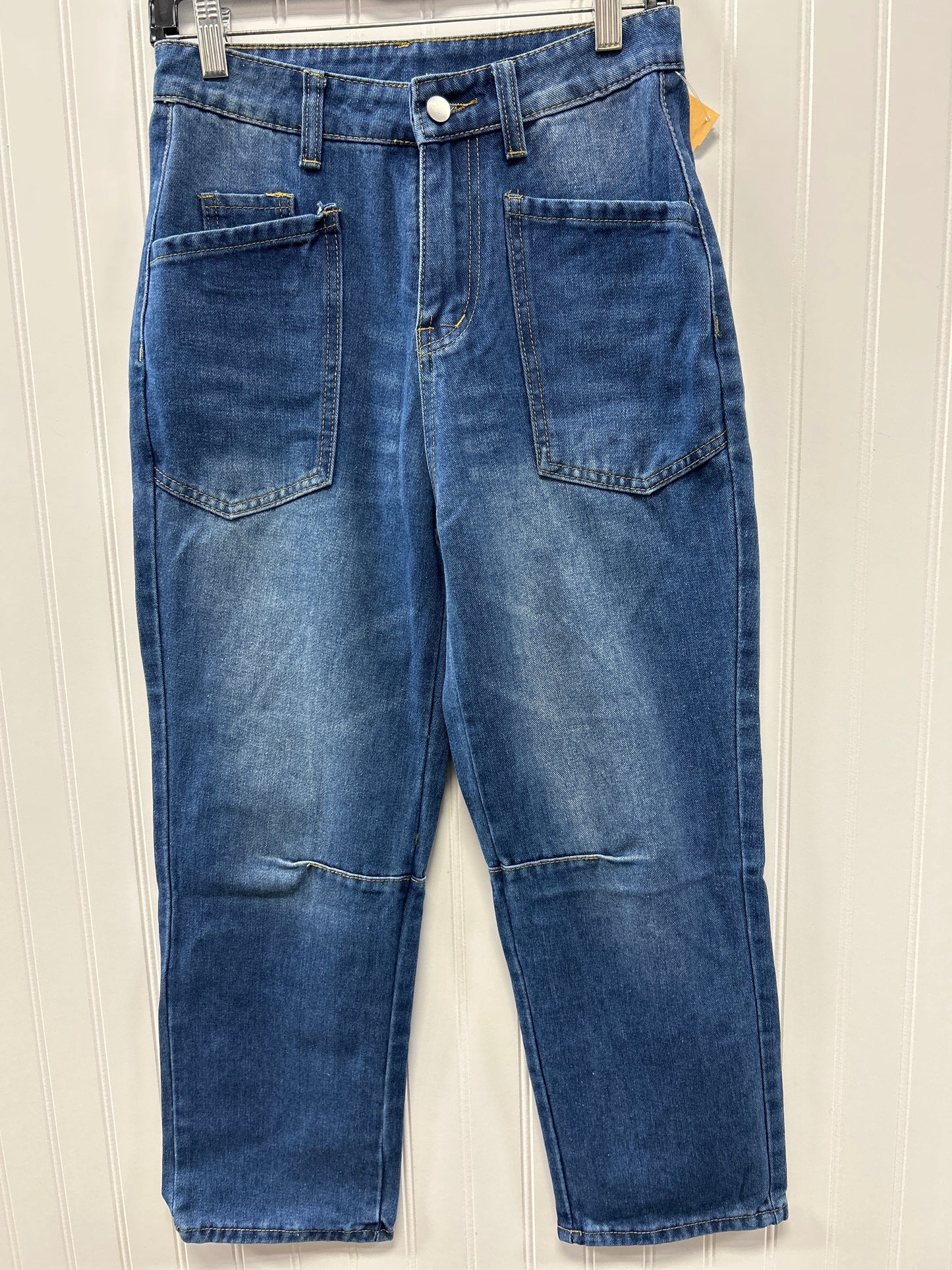 Jeans Straight By Cmc In Blue Denim, Size:6
