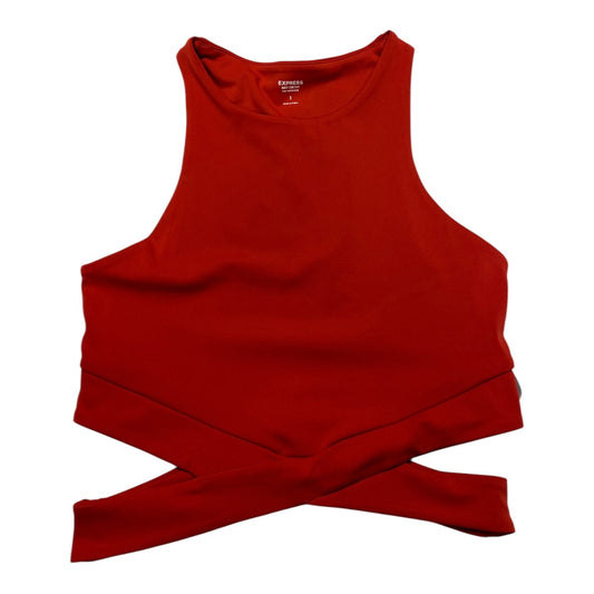 Top Sleeveless By Express In Red, Size:S