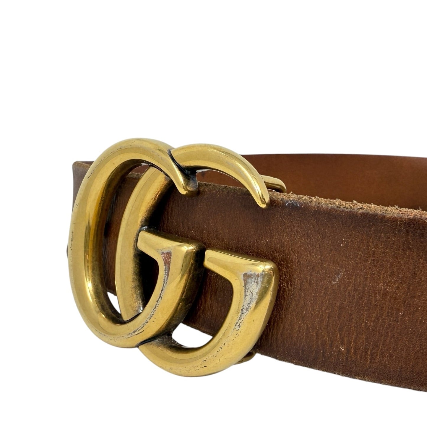 GG Marmont Wide Leather Belt Luxury Designer By Gucci
