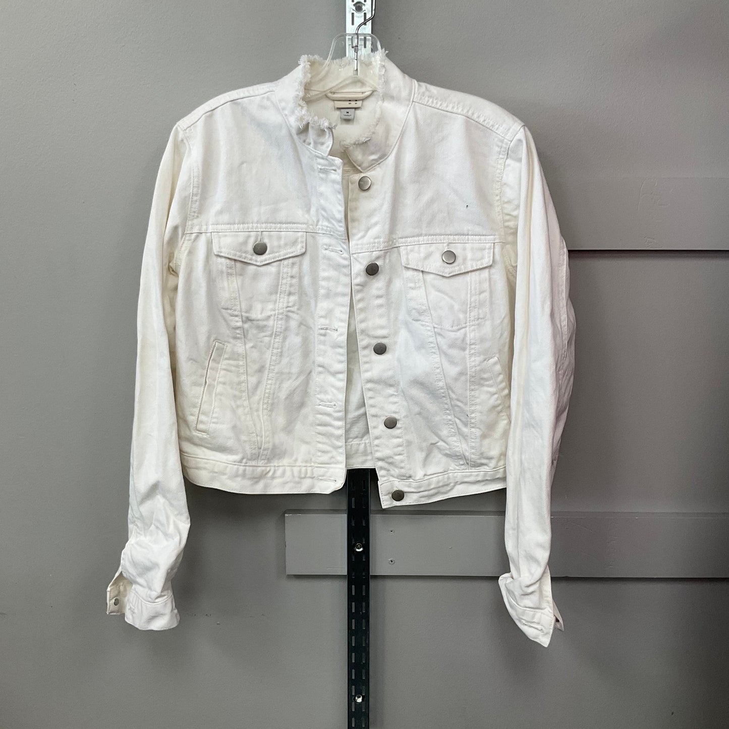 JACKET DENIM by A NEW DAY In CREAM, Size: M