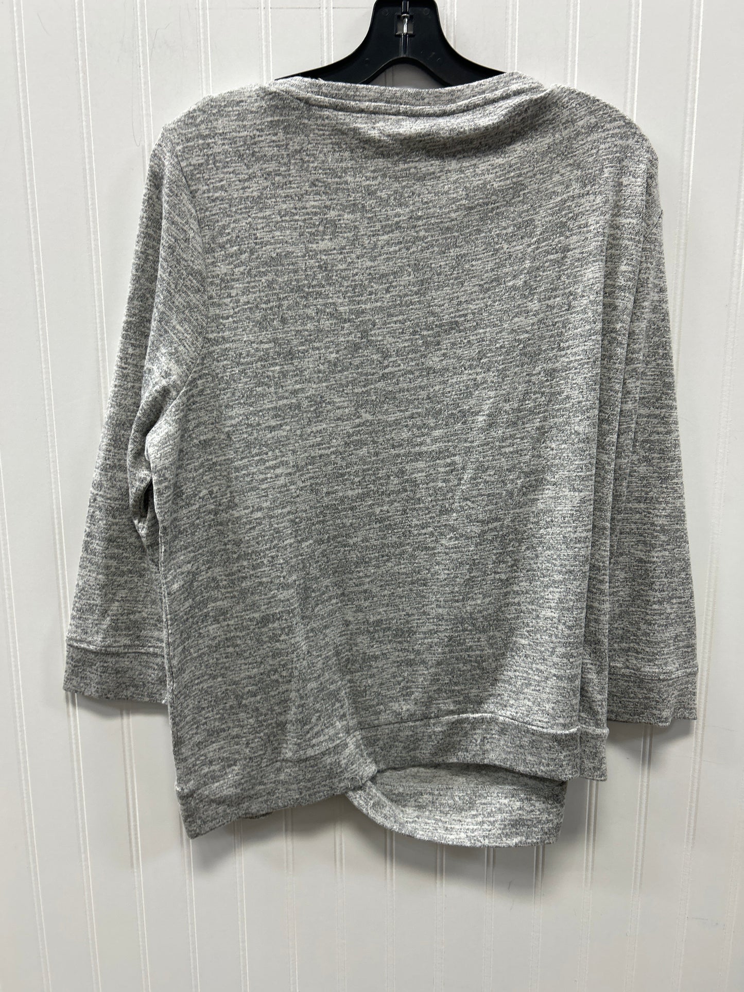 Top Ls By Chicos In Grey, Size:Xl