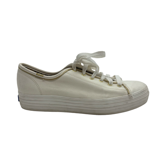 Shoes Sneakers Platform By Keds In White, Size:7.5