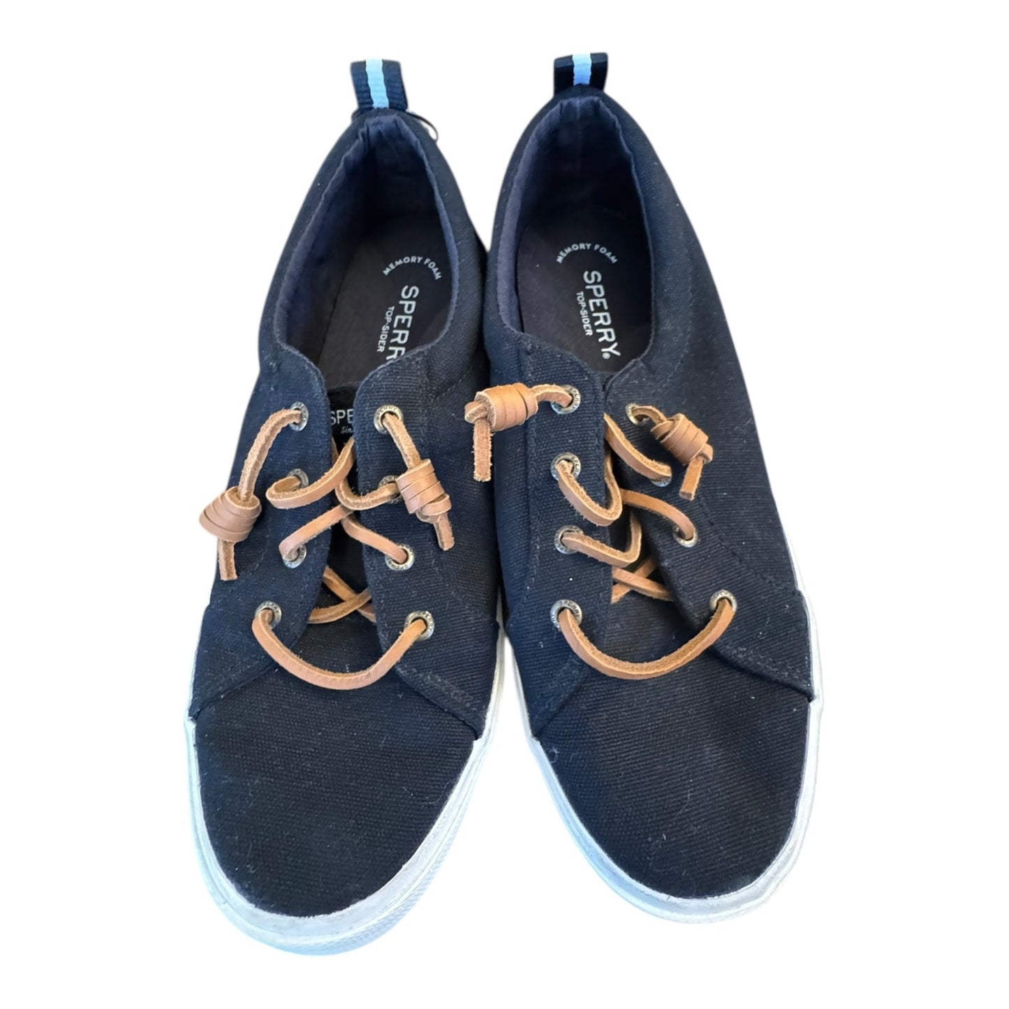 Shoes Sneakers By Sperry In Black, Size:9