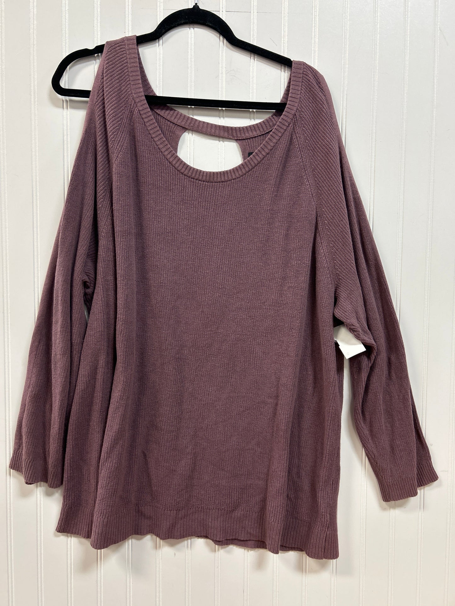 Sweater By Torrid In Purple, Size:4X
