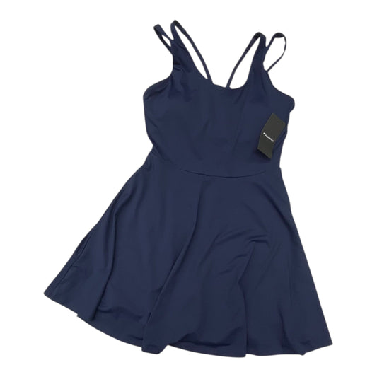 Athletic Dress By Fabletics In Navy, Size:L