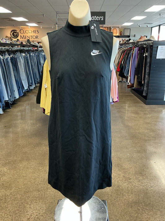 Athletic Dress By Nike Apparel In Black, Size:Xs
