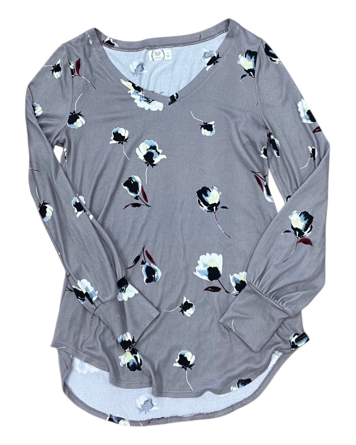 Top Ls By Maurices In Grey, Size:S