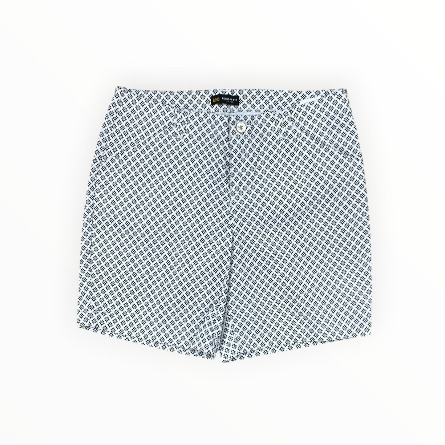 Shorts By Lee In Blue & White, Size:12