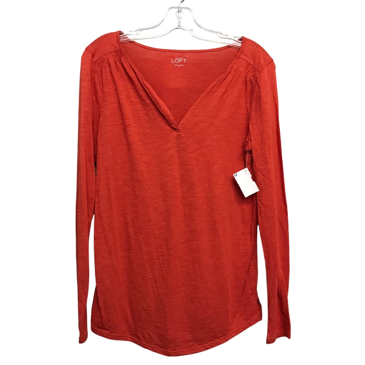 Top Ls By Loft In Red, Size:S