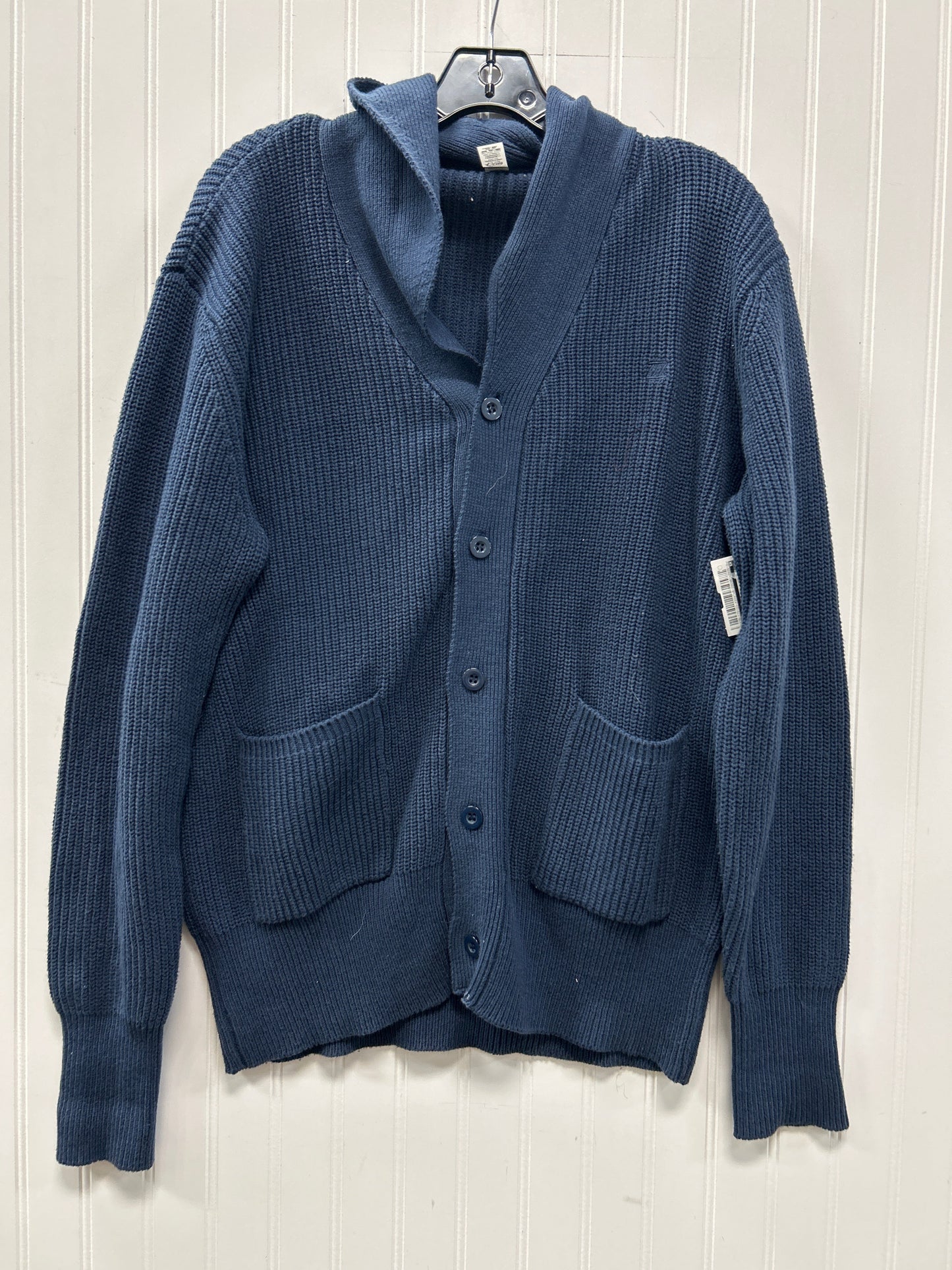 Sweater Cardigan By Zyia In Navy, Size:M