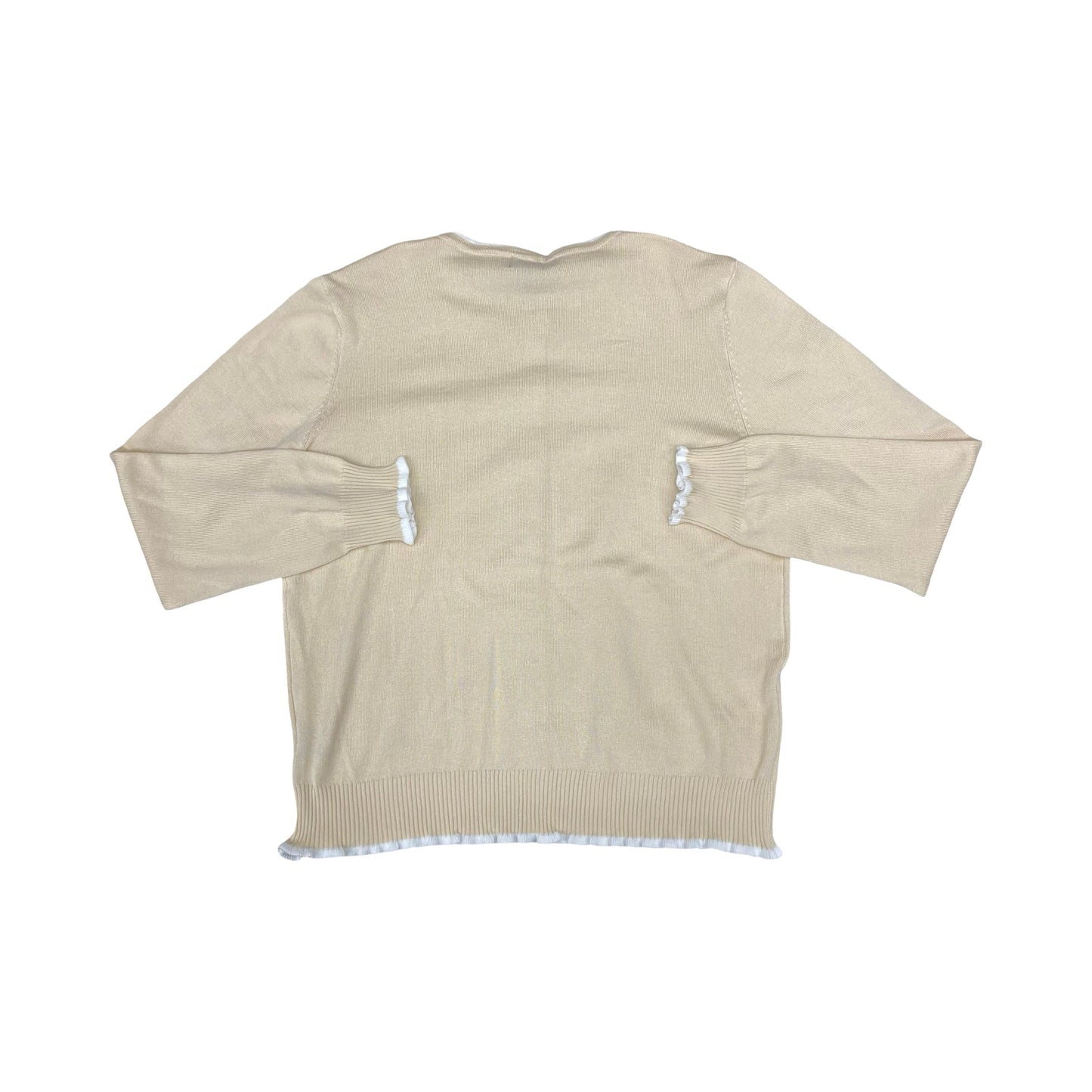 Cardigan By Cmc In Tan, Size:Xl