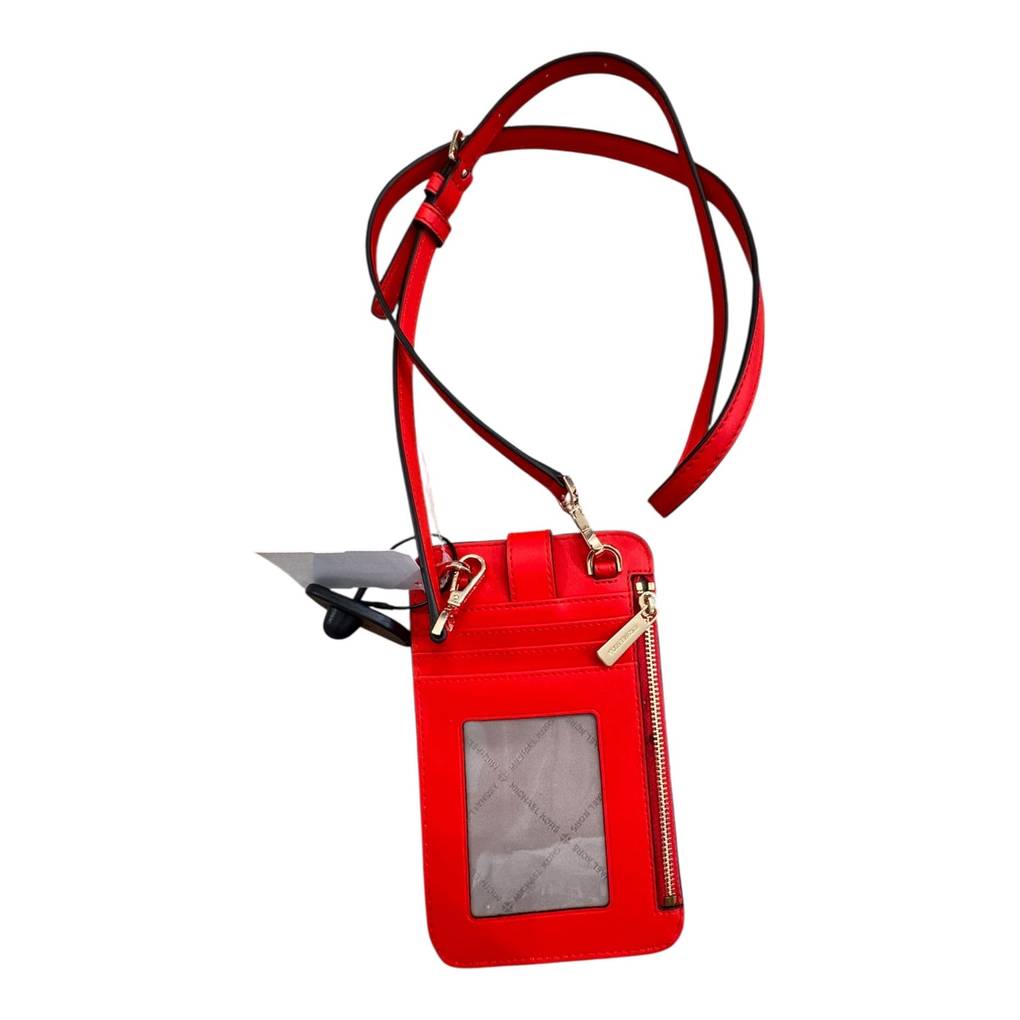 Handbag Designer By Michael Kors In Red, Size:Small