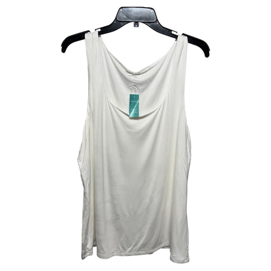 Tank Top By Maurices In White, Size: 2x