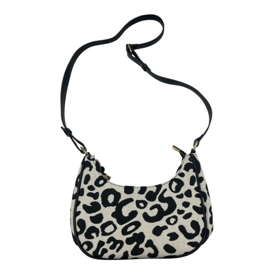 Crossbody By Montana West In Black & Cream, Size:Small