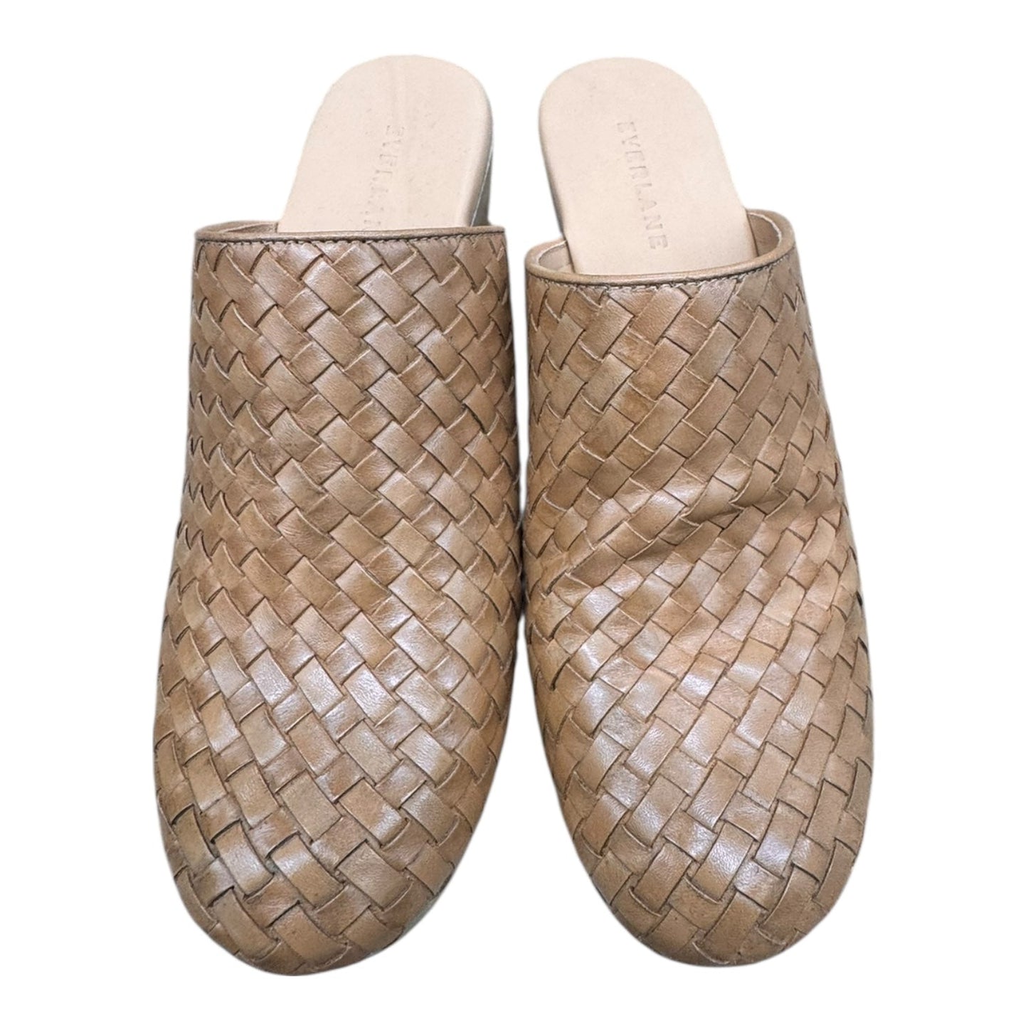 Shoes Heels Block By Everlane In Tan, Size:8.5