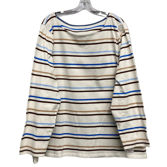 Top Ls By Talbots In Striped Pattern, Size:3X