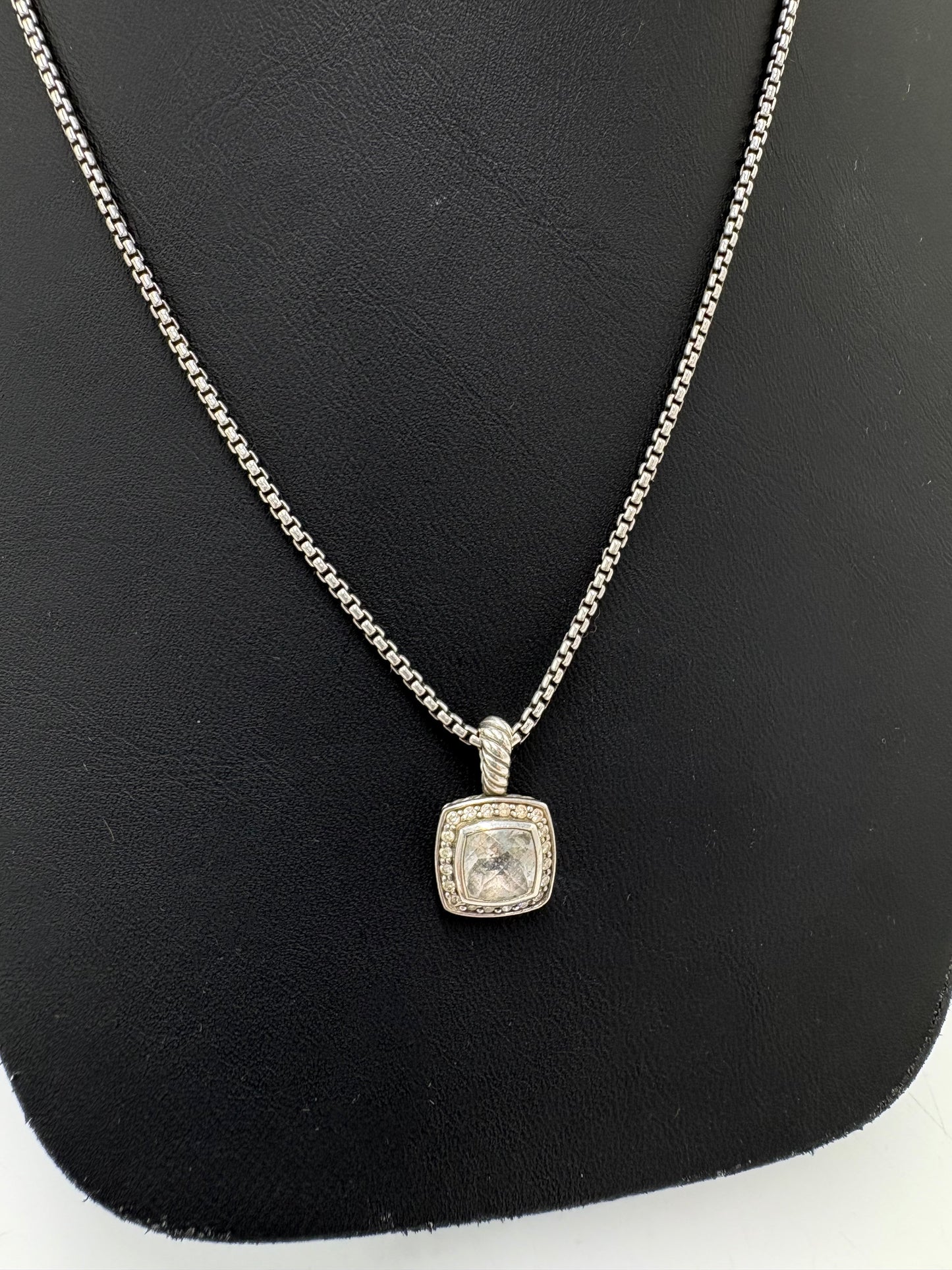 David Yurman Petite Albion Pendant Luxury Necklace