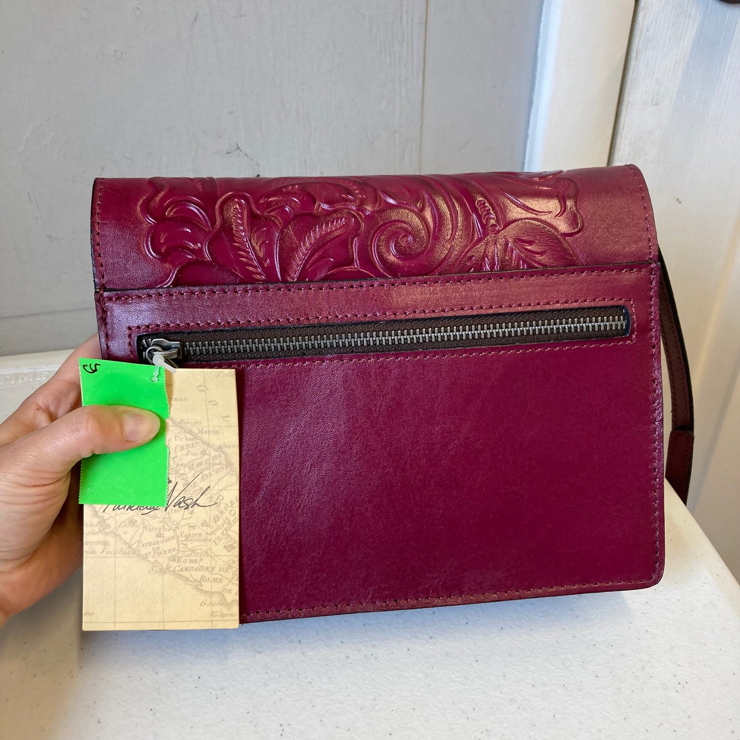 Handbag Designer By Patricia Nash In Magenta, Size:Small