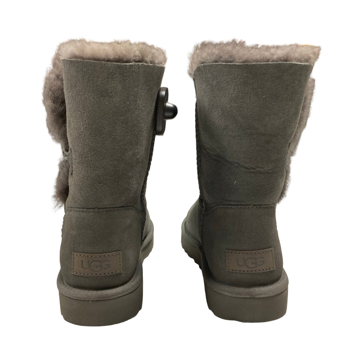 Boots Designer By Ugg In Grey, Size:7