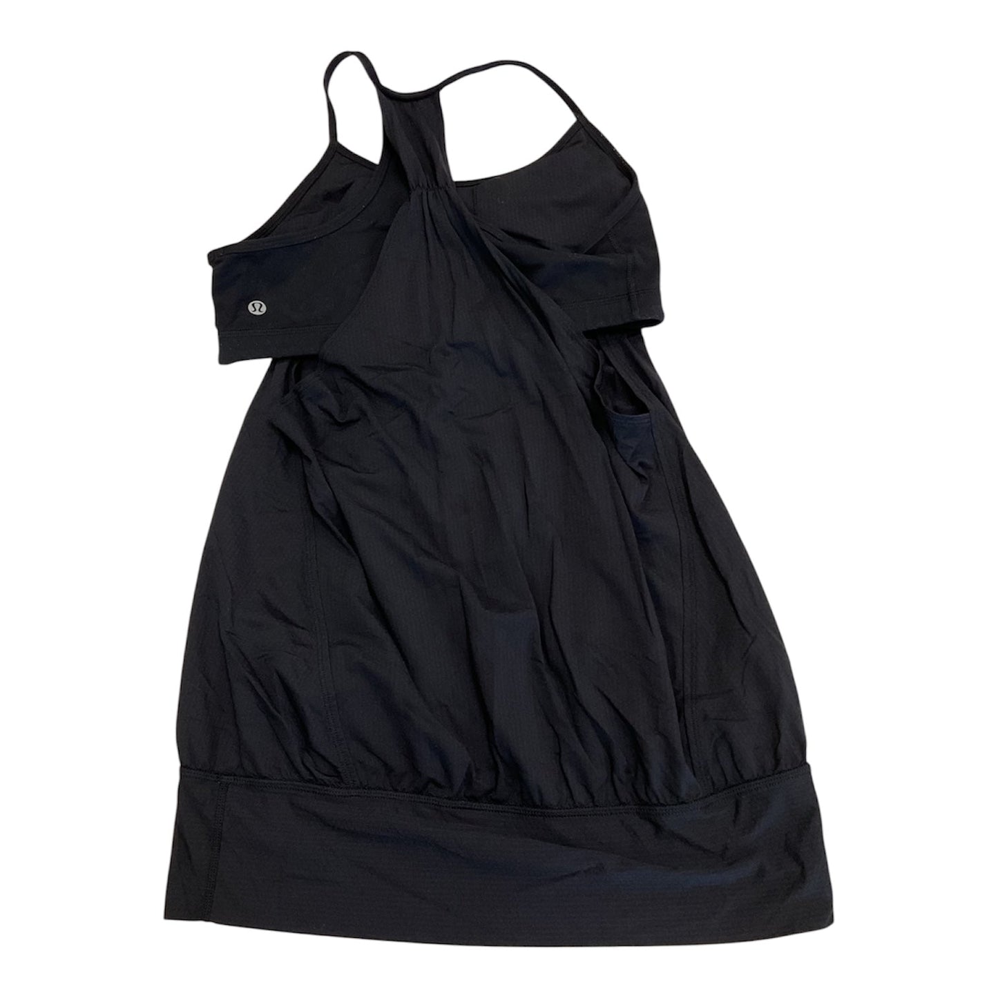 Athletic Tank Top By Lululemon In Black, Size:8