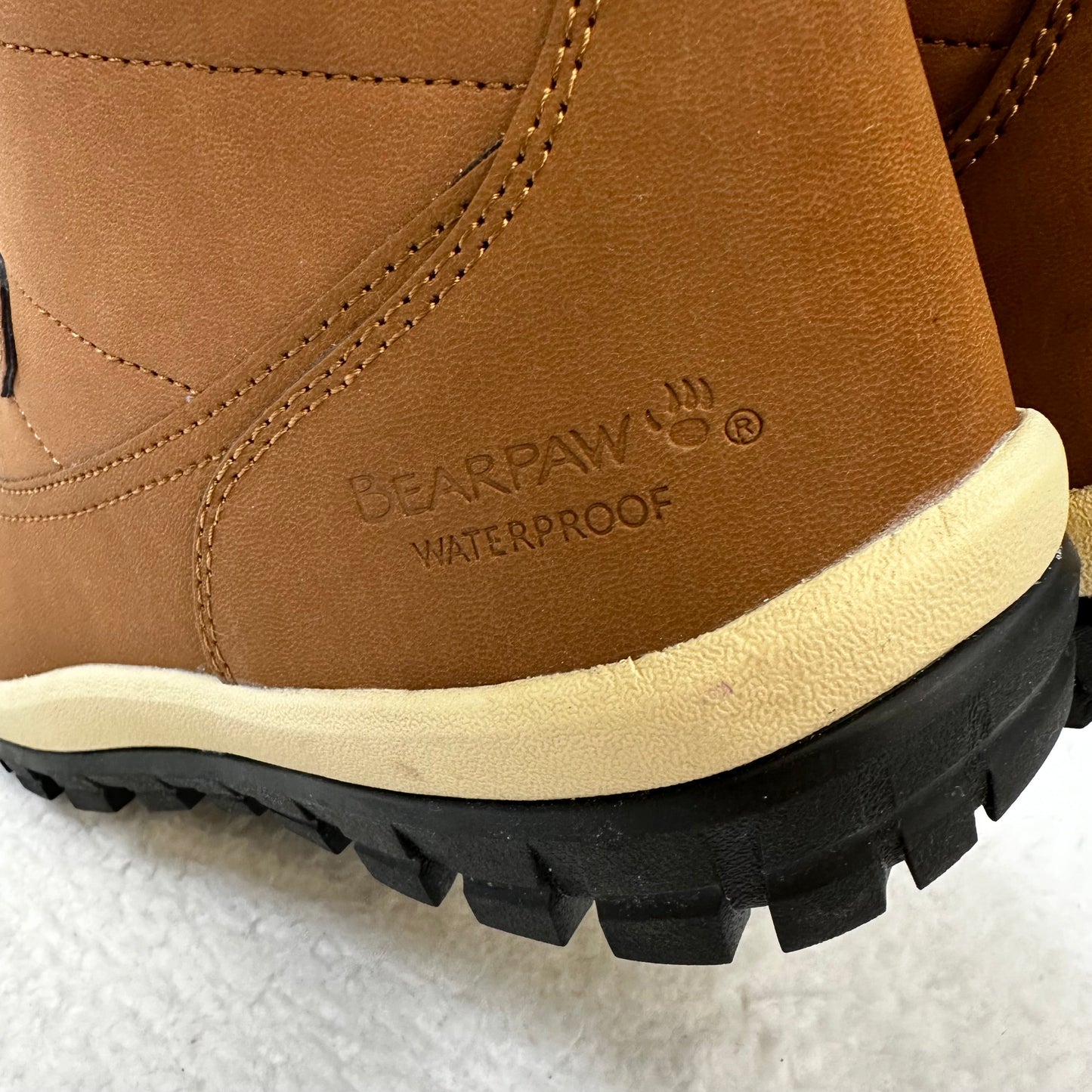 Brown Boots Snow Bearpaw, Size 11