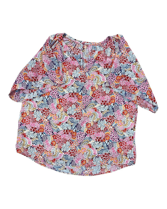 Top Ss By Clothes Mentor In Pink & Red, Size:L