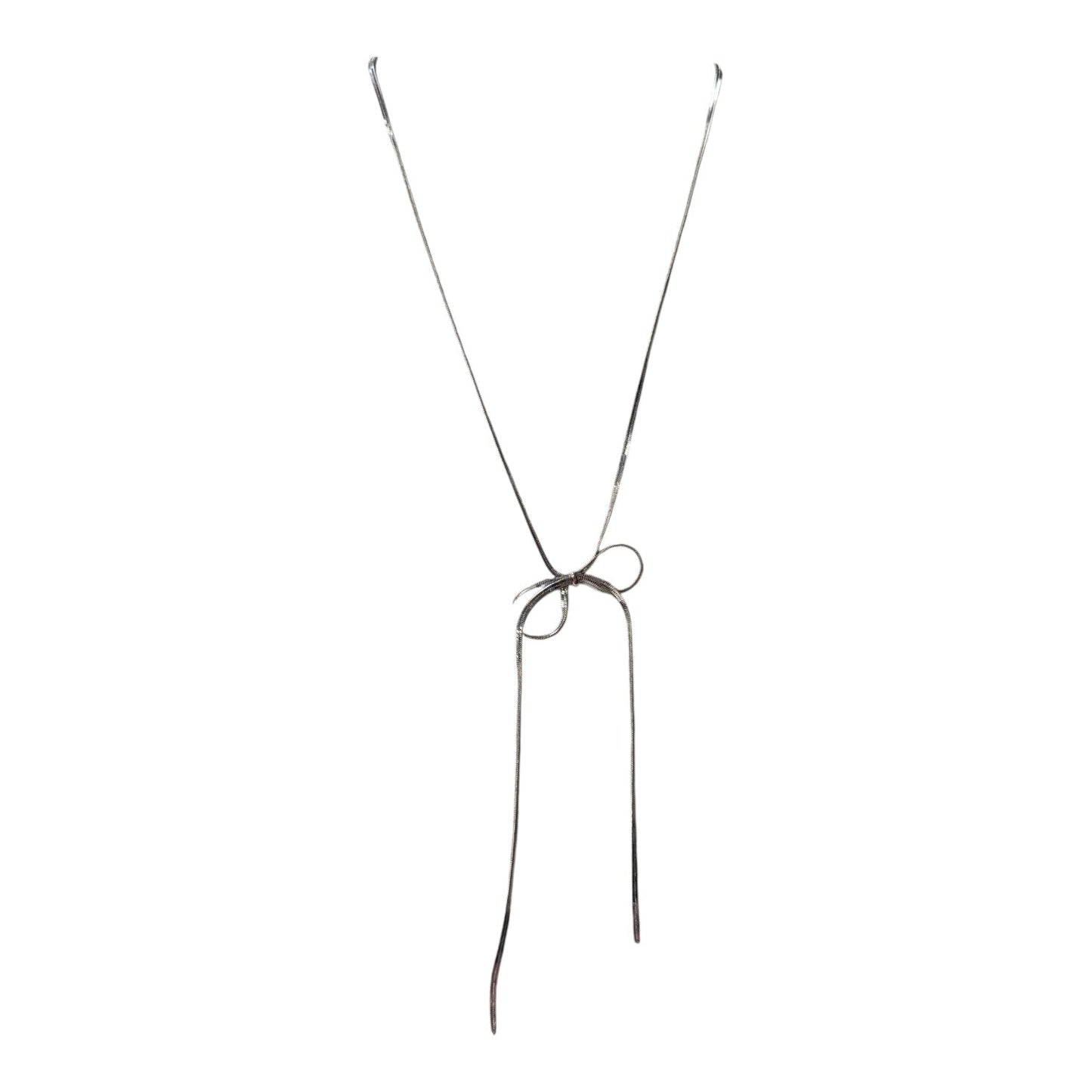 Necklace Other By Anthropologie In Silver