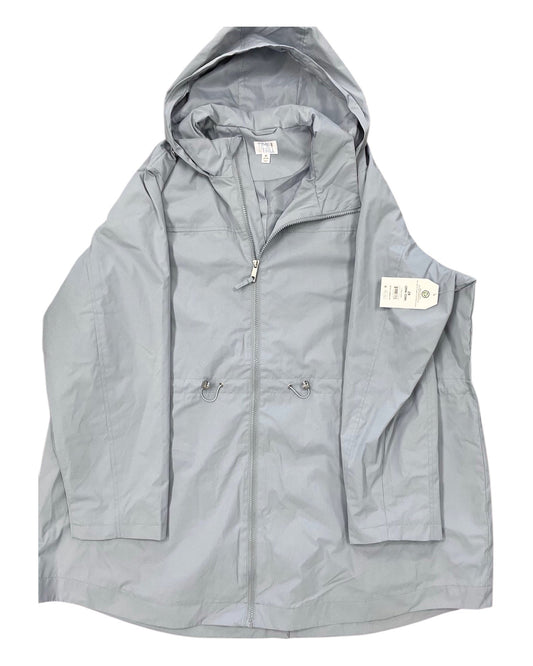 Jacket Windbreaker By Time And Tru In Blue, Size:2X