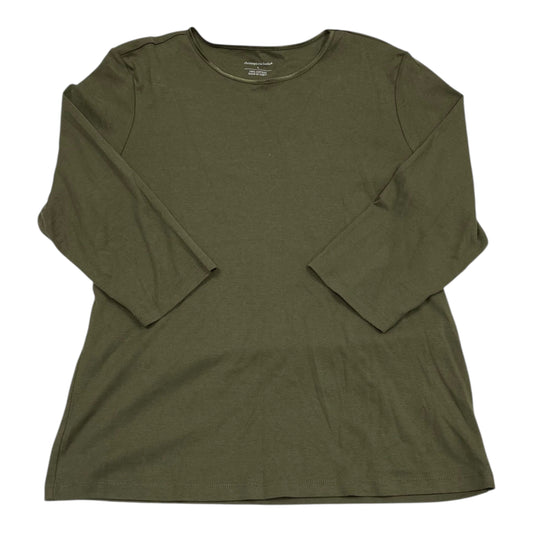 Top Ls By Christopher And Banks In Green, NWT! Size:L