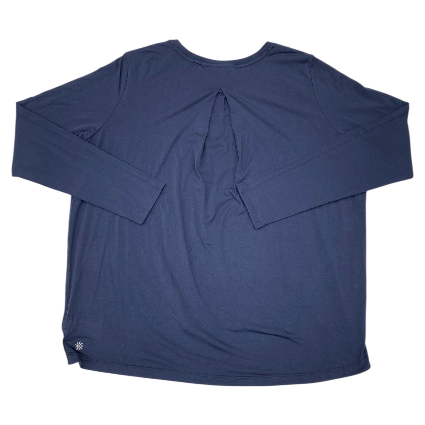 Athletic Top Ls Crewneck By Athleta In Navy, Size:S