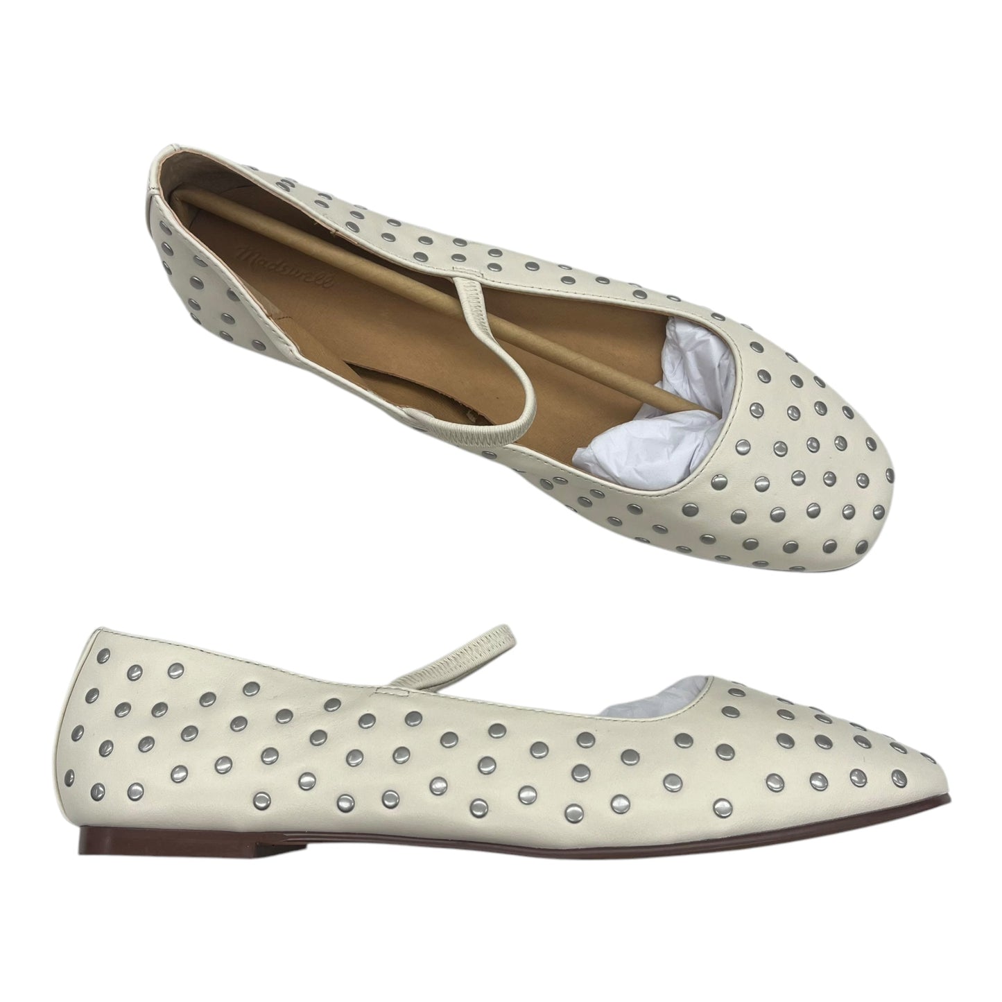 Shoes Flats By Madewell In Cream, Size:8.5