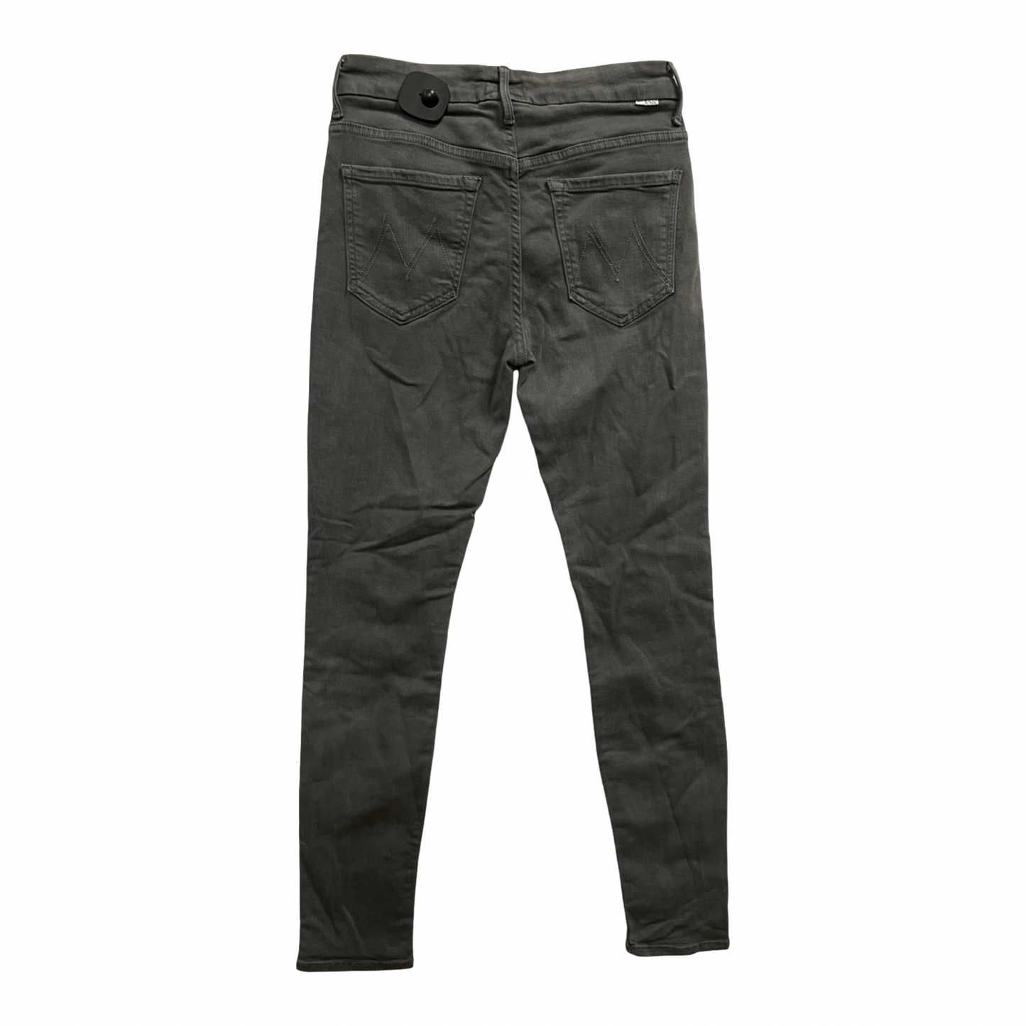 Jeans Skinny By Mother In Black Denim, Size:4