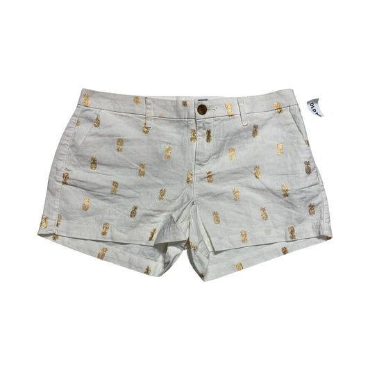 Shorts By Old Navy In Gold & White, Size:6