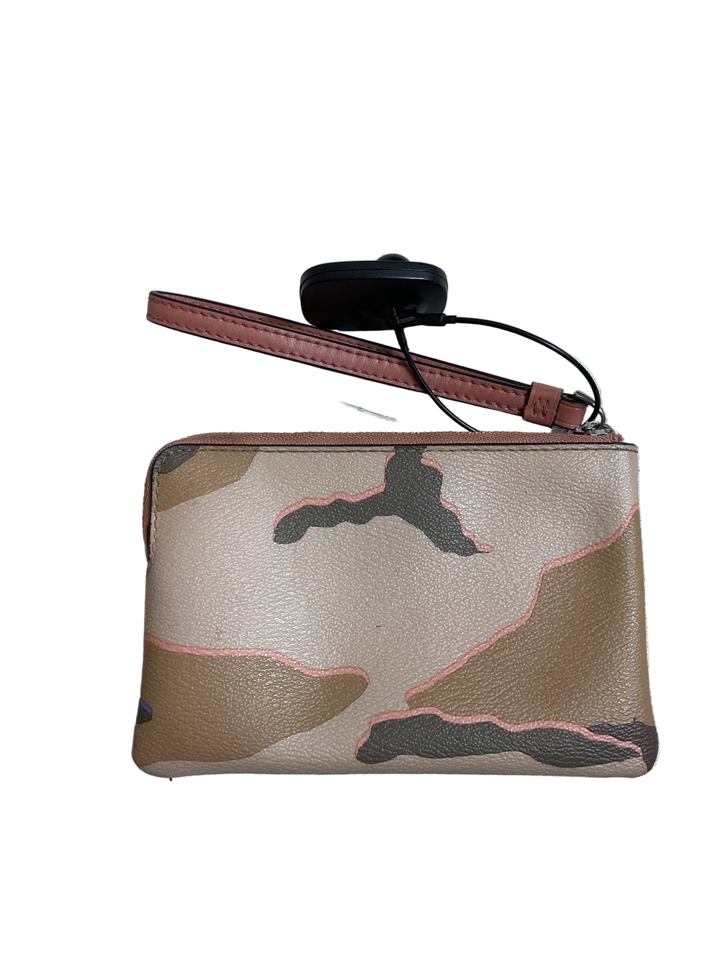 Wristlet Designer By Coach In Camouflage Print, Size:Small