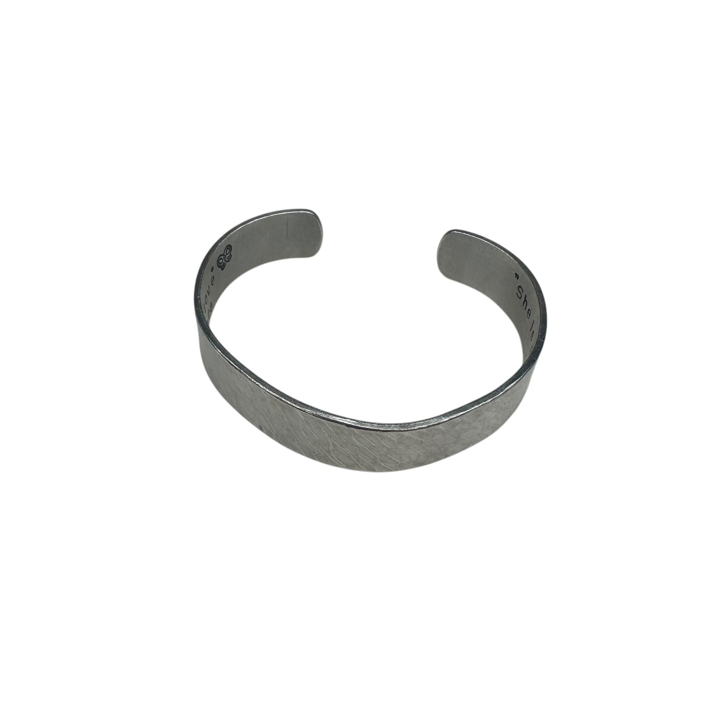 Bracelet Cuff By Clothes Mentor In Silver