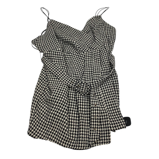 Dress Casual Short By Fashion Nova In Black & White, Size:2X