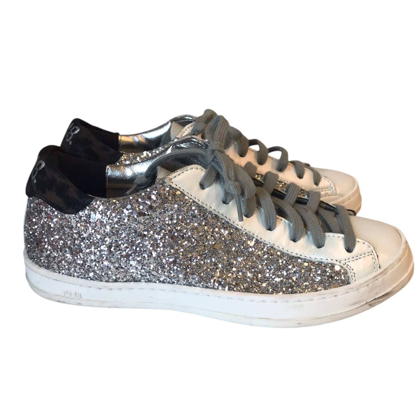 Shoes Sneakers By P448 In Silver, Size:6