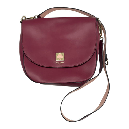 Crossbody Designer By Kate Spade In Red, Size:Medium