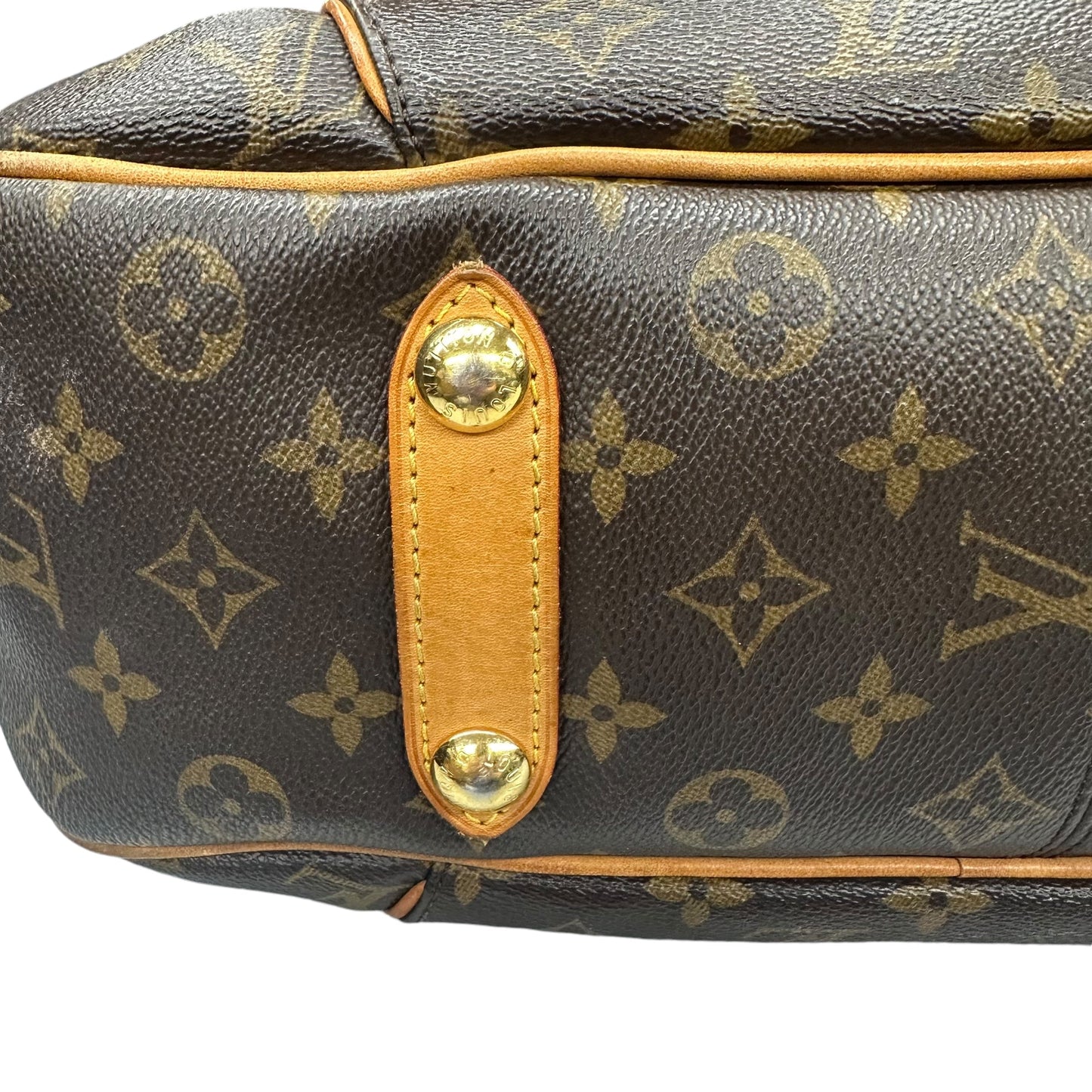 Handbag Luxury Designer By Louis Vuitton In Brown