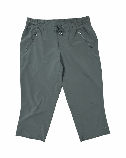 Athletic Capris By Champion In Green, Size:L