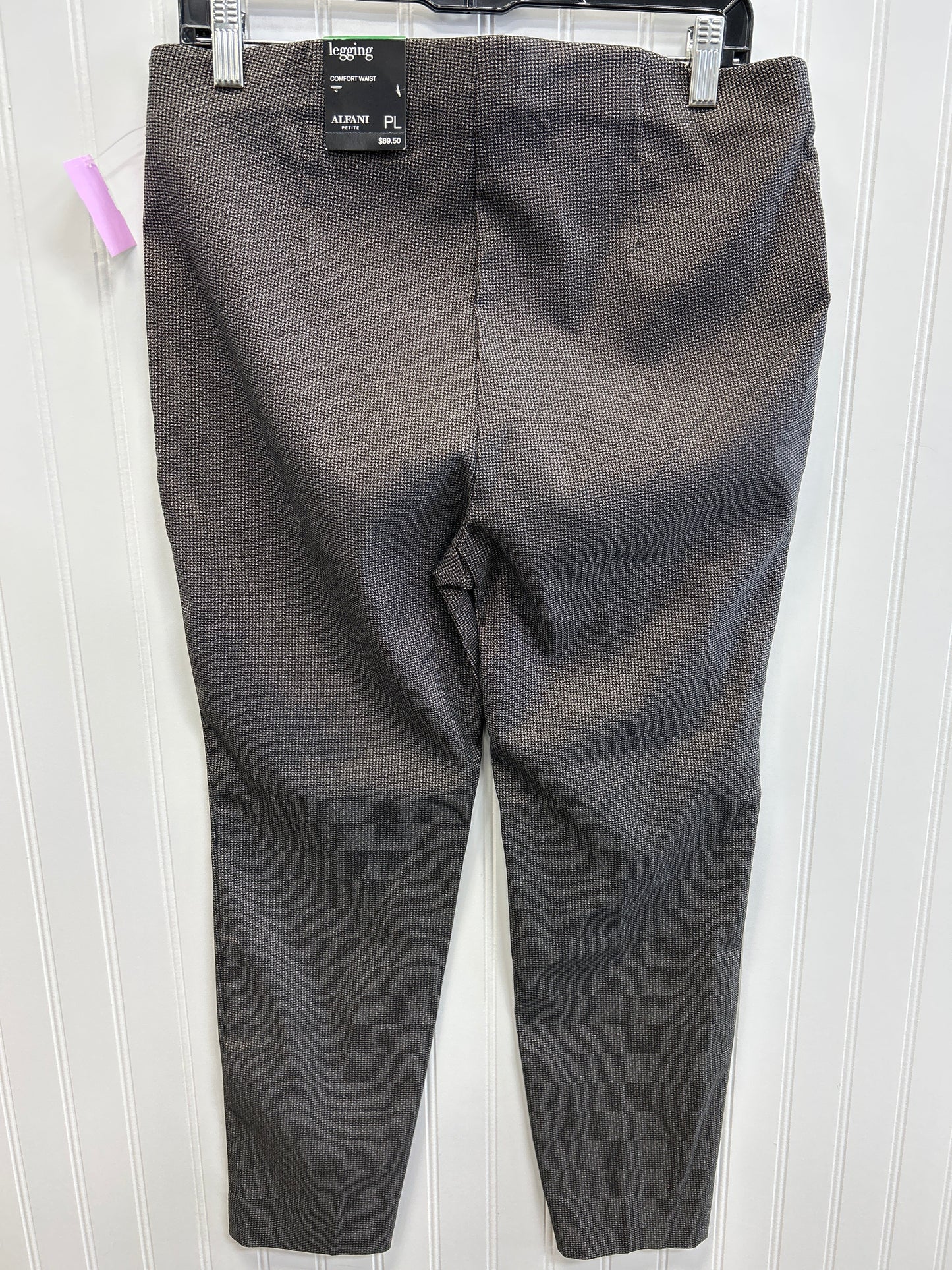 Pants Leggings By Alfani In Brown, Size:Lp