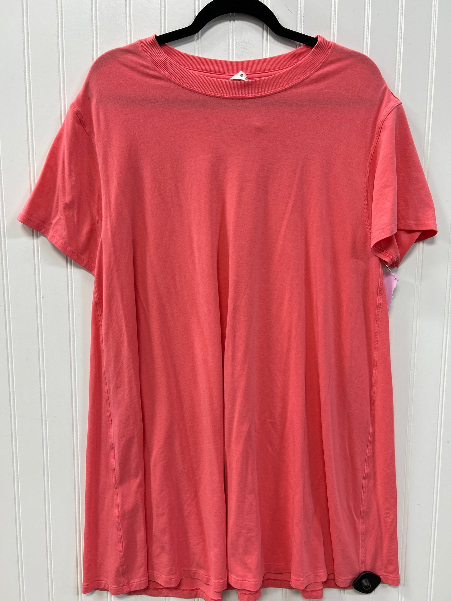 Athletic Dress By Lululemon In Pink, Size:8